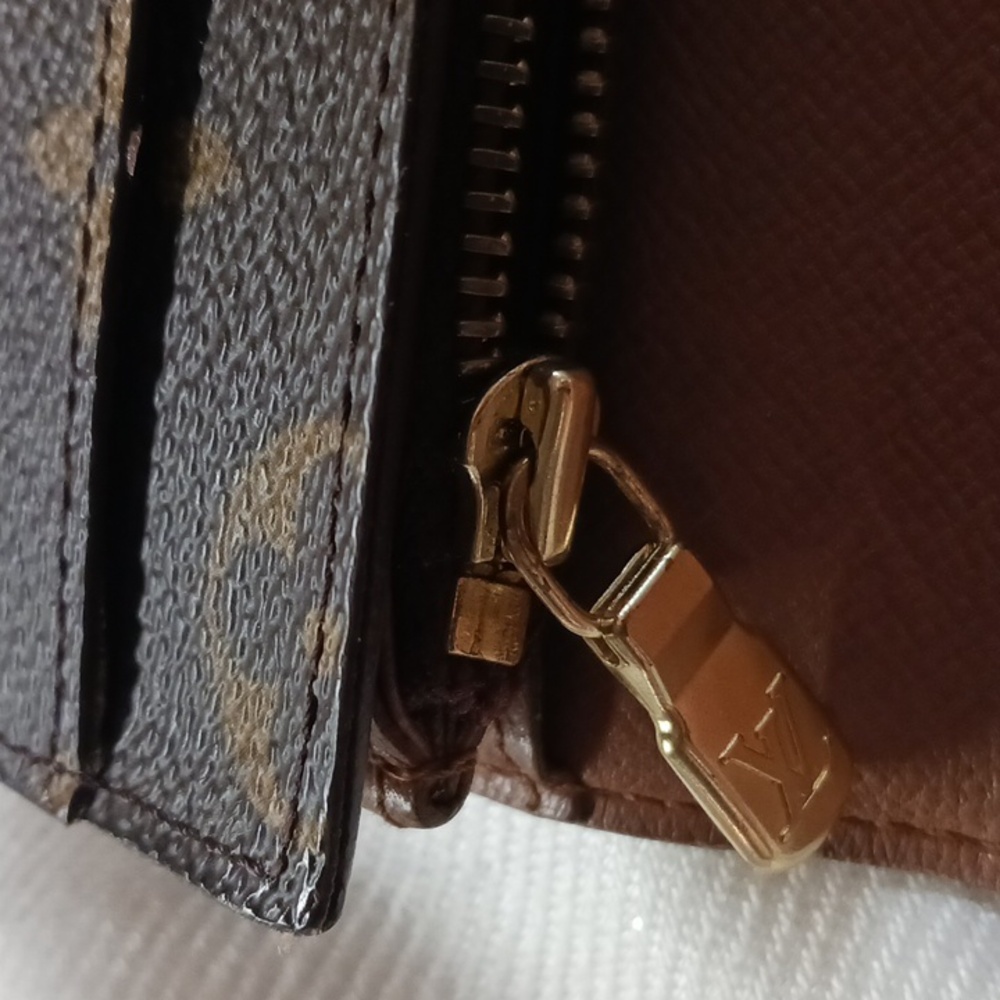 Louis Vuitton Sarah Long Vtg.Brown Monogram Wallet - Picture 6 of 7